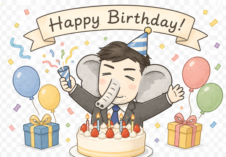誕生日です、でも考えたことは「時間」のこと