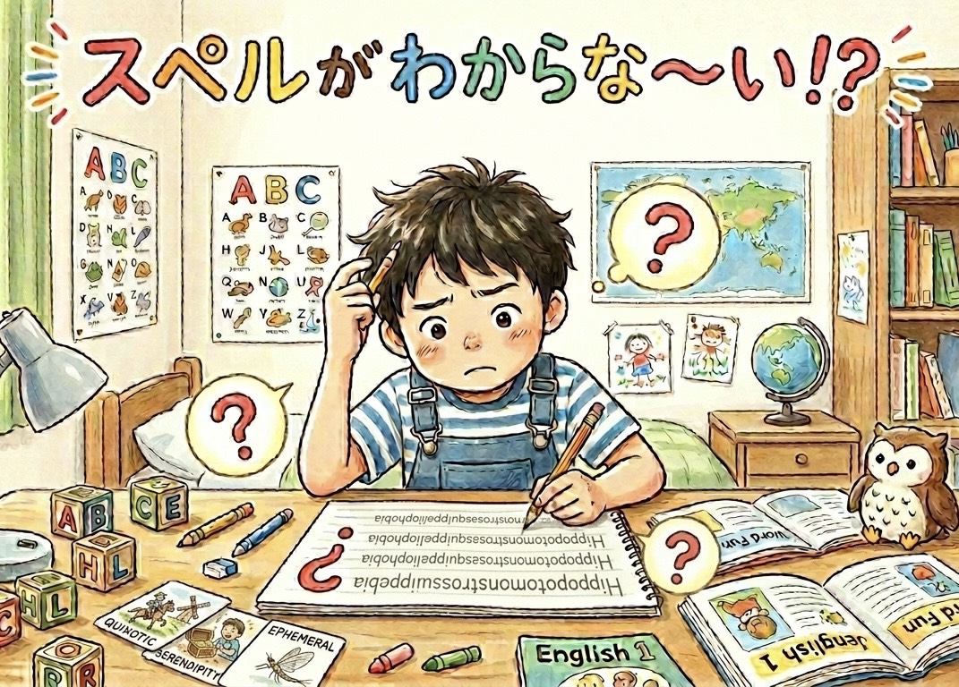 読み書き英語、大丈夫かな？？