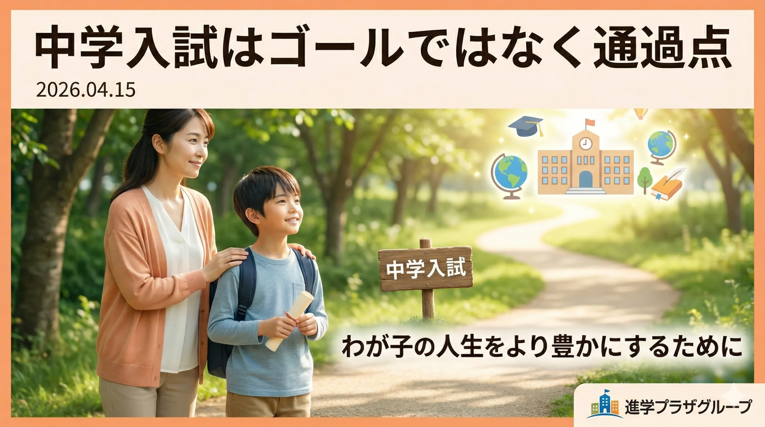 中学入試はゴールではなく通過点