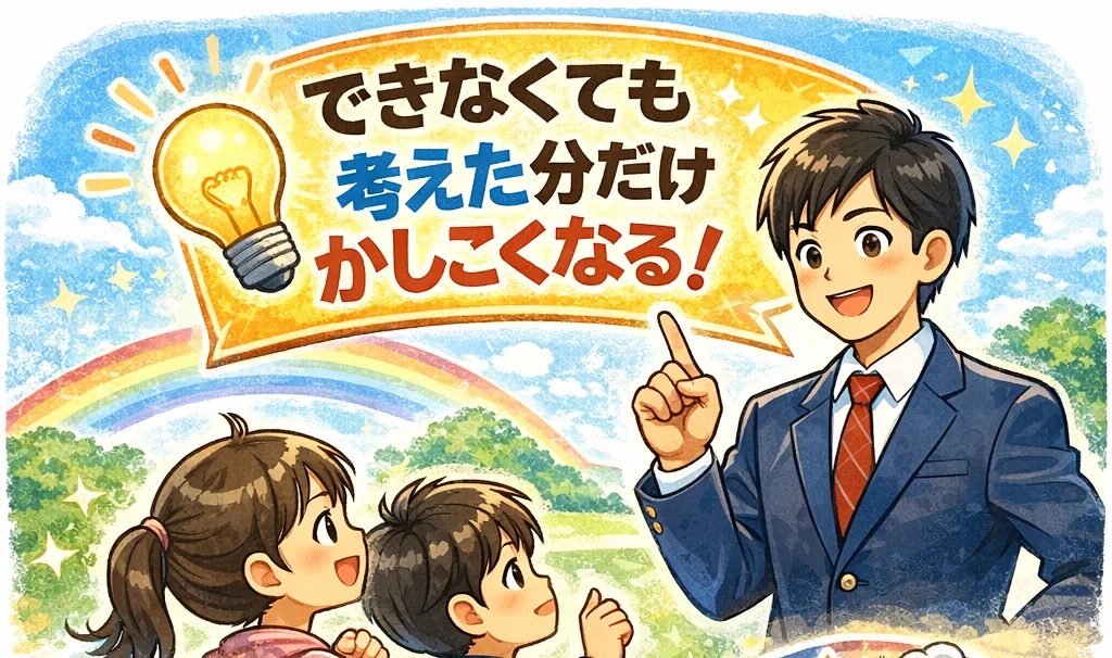 保護者必見！子どもの思考力アップにつながる秘伝 vol.2