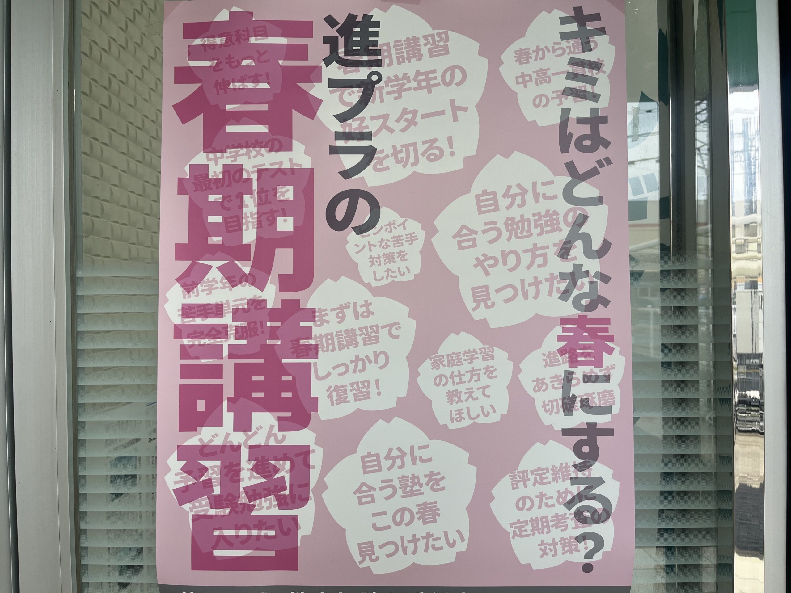 3/26 春期講習スタート🌸