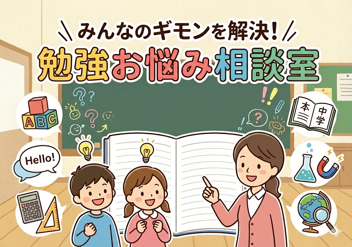 【小学部】◆生徒からの質問Vol.2◆　暗記が苦手な人へ｜英単語を覚える3つの黄金ステップ