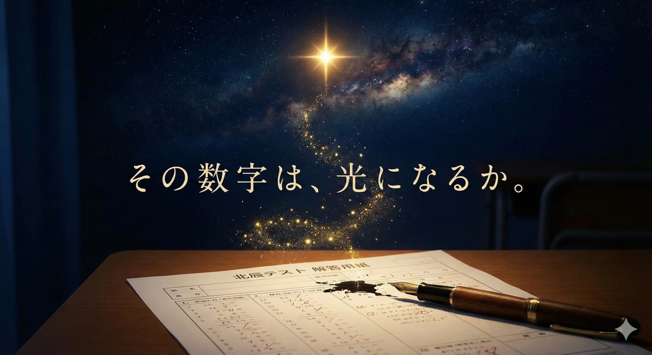 【中学生向け】北辰。それは、今の君の『現在地』を教える『北極星』